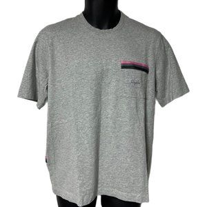 Rapha Gray LogoPocket Tee T-Shirt Size Large